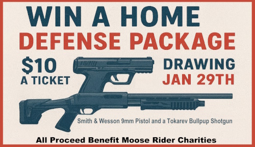 Moose Rider Raffle